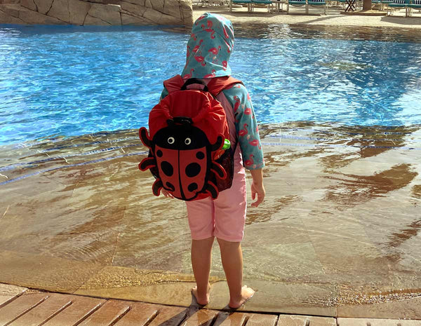 Ladybird water gun fashion backpack