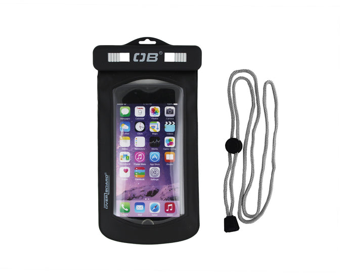 Overboard Small Waterproof Phone Case - Black